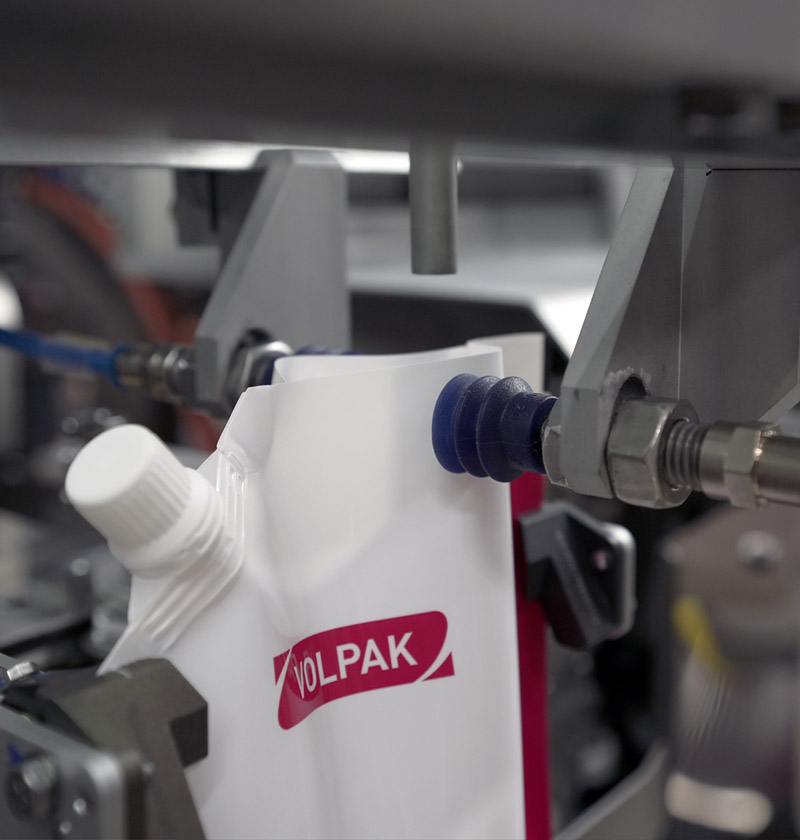 Pouching Experts: You Create. Volpak Cares