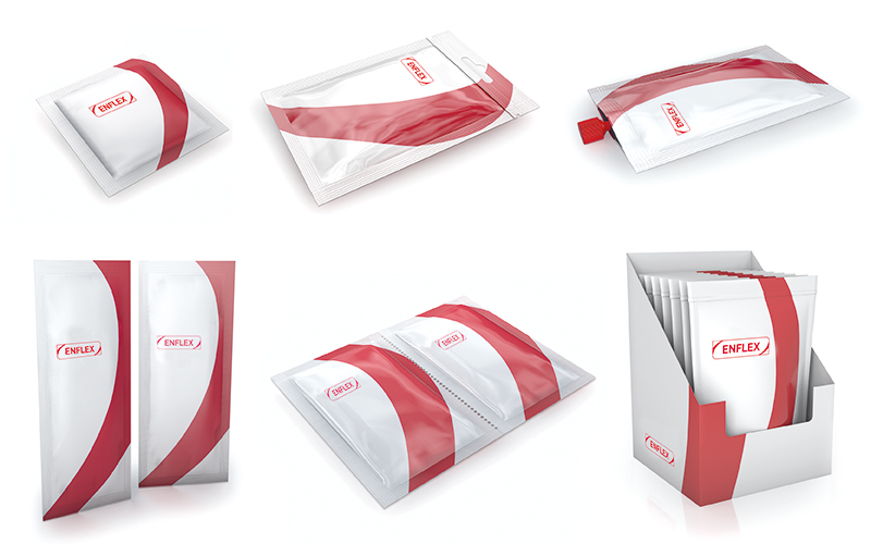 Enflex Pouch Range Example for Pharma & Heathcare