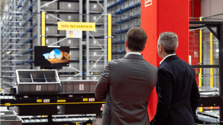 automated intralogistic system Volpak