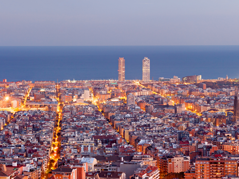 Barcelona Skyline