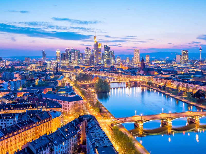 Frankfurt skyline