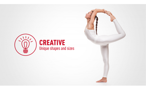 yoga vs. pouches CREATIVE