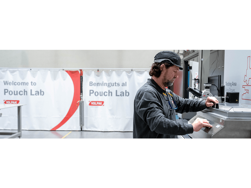 PouchLab Volpak R&D Excellence Center for packaging industry